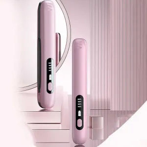 مكواة فرد الشعر اللاسلكية المحمولة-Portable Cordless Hair Straightener
