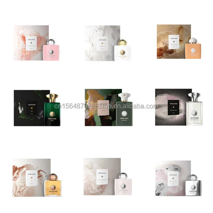 عطر أمواج جان بول أسد الأصلي الأكثر مبيعًا بالجملة، عطر رجالي ونسائي برائحة الأزهار والفواكه والخشب، محمول Wholesale Original LOGO Best Selling Amouage Jean Poul Asad Men's and Women's Perfume Floral Fruity Wood Fragrance Portable