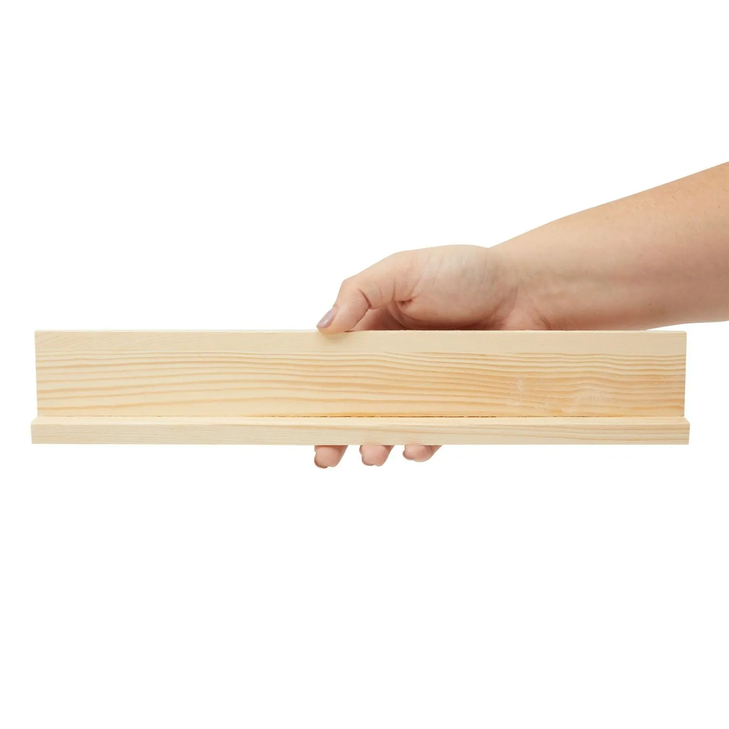 4 packs of wooden domino holders Domino Stands for Mexican Train and Mahjong (13.4 x 2.0 x 1.2 inches) Juvale