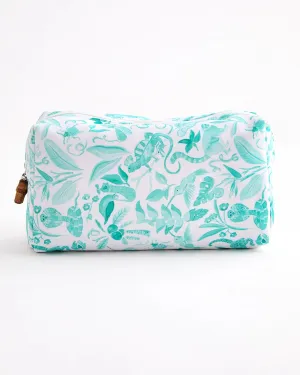Amazon green Tile Storage Bag x Catherine Cartie Collab