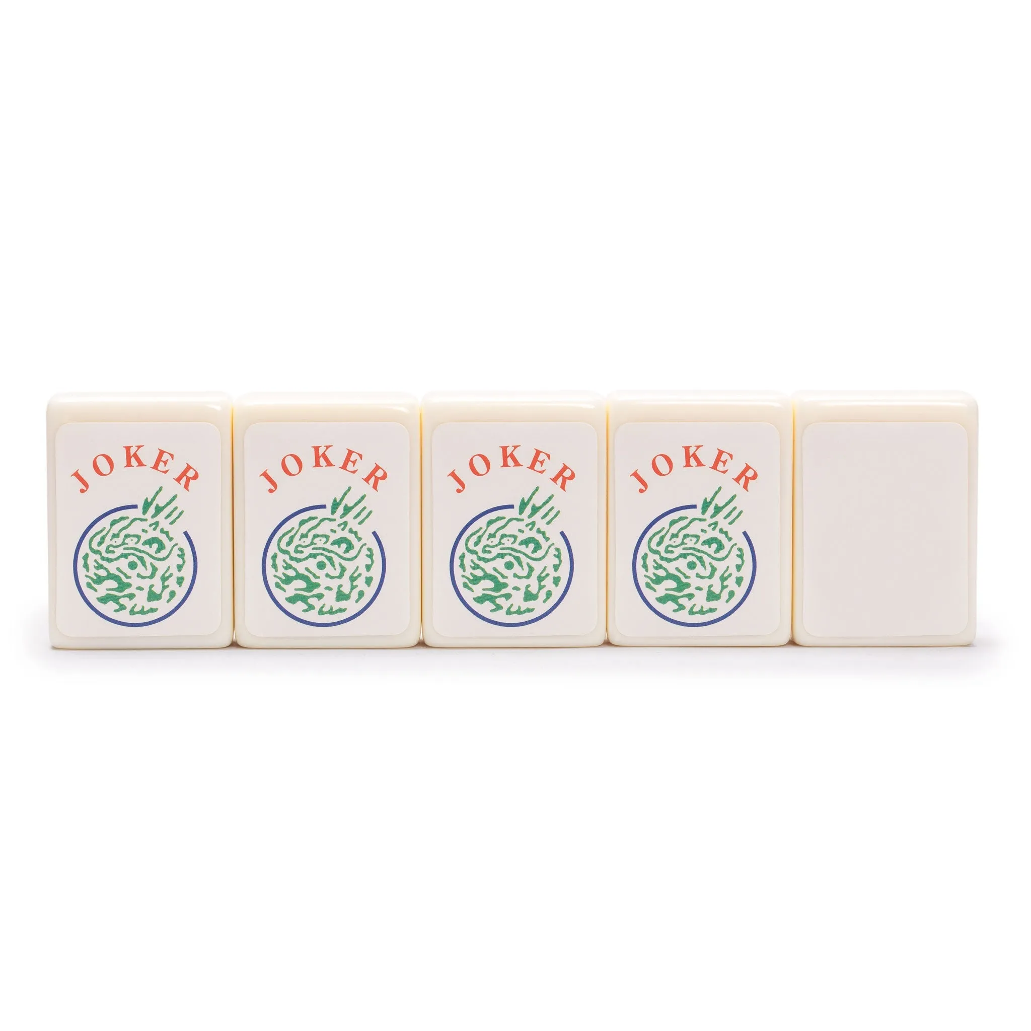 American Mahjong Joker Tile Decal Stickers, Set of 8