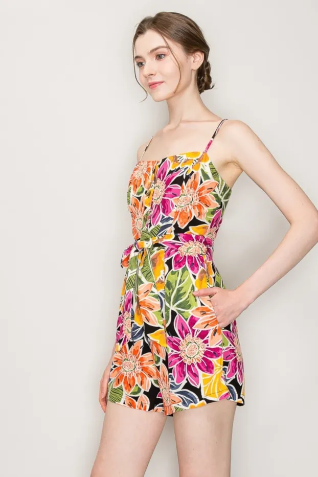 Aretha Floral Romper