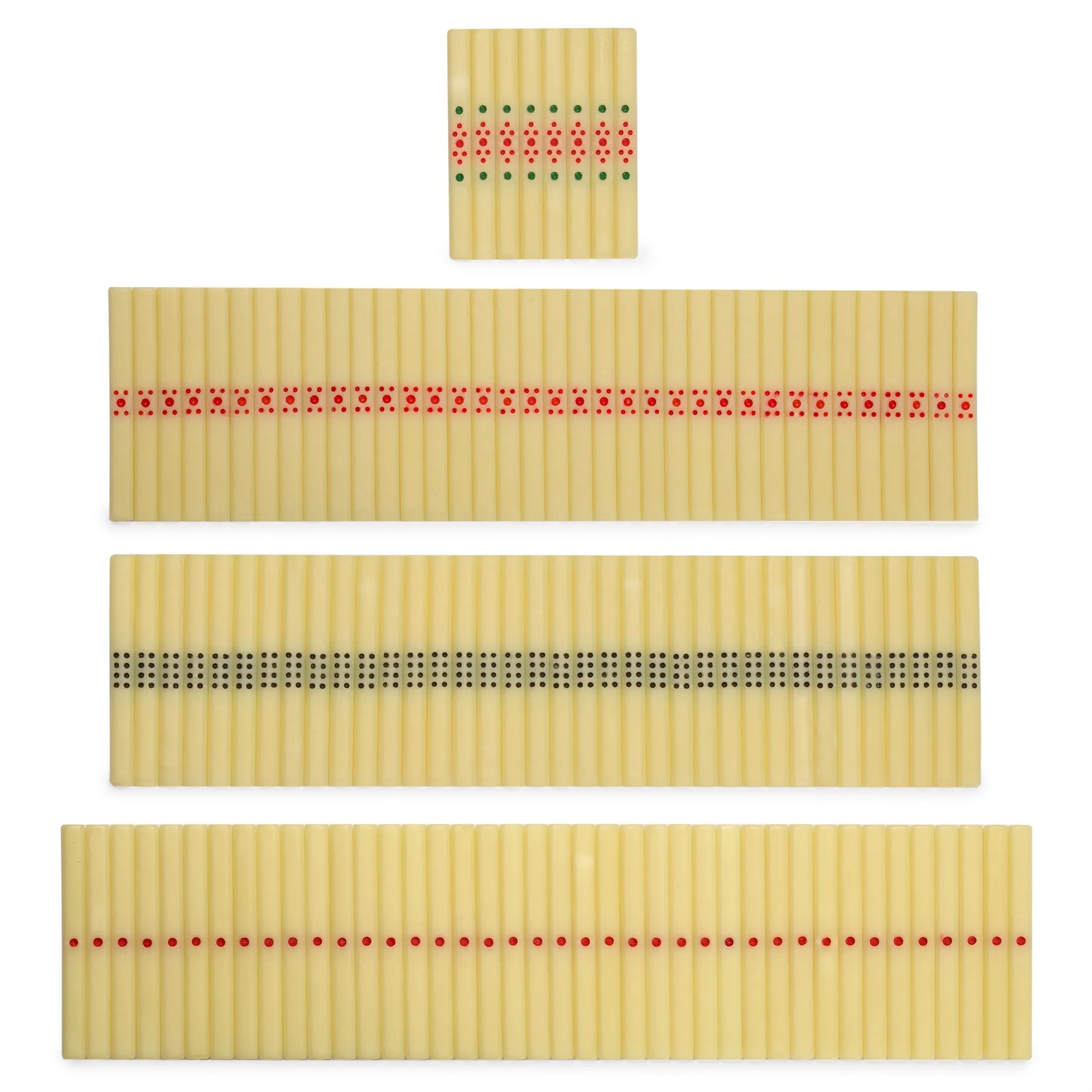Chinese Mahjong Scoring / Betting Sticks (Ivory) - Set of 120