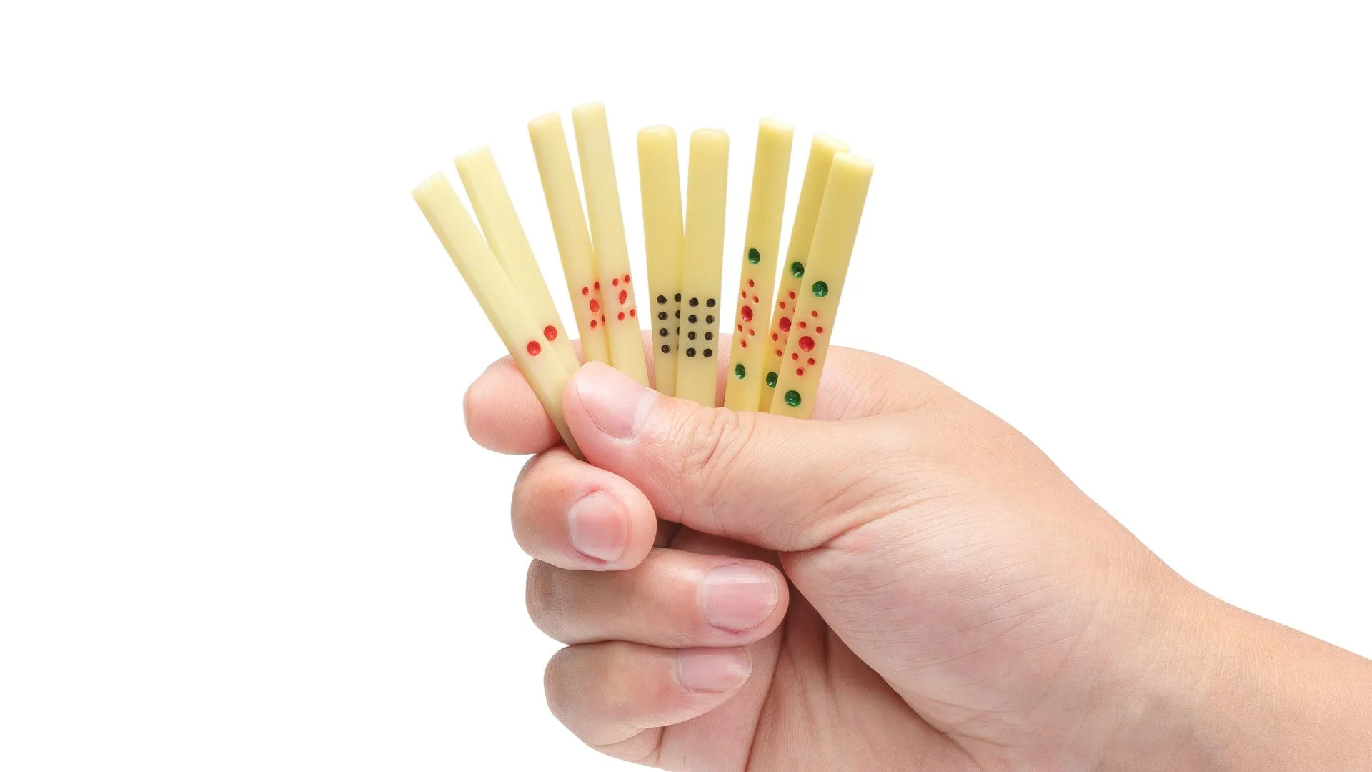 Chinese Mahjong Scoring / Betting Sticks (Ivory) - Set of 120