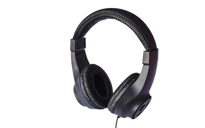electronic device headset . سماعة جهاز إلكتروني