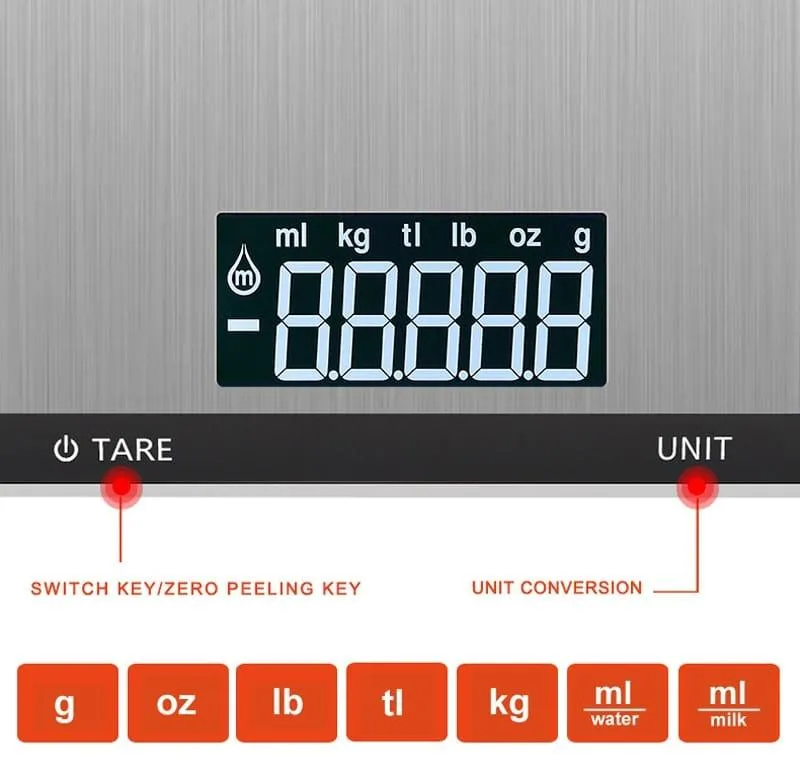 Electronic Food Scale for Cooking