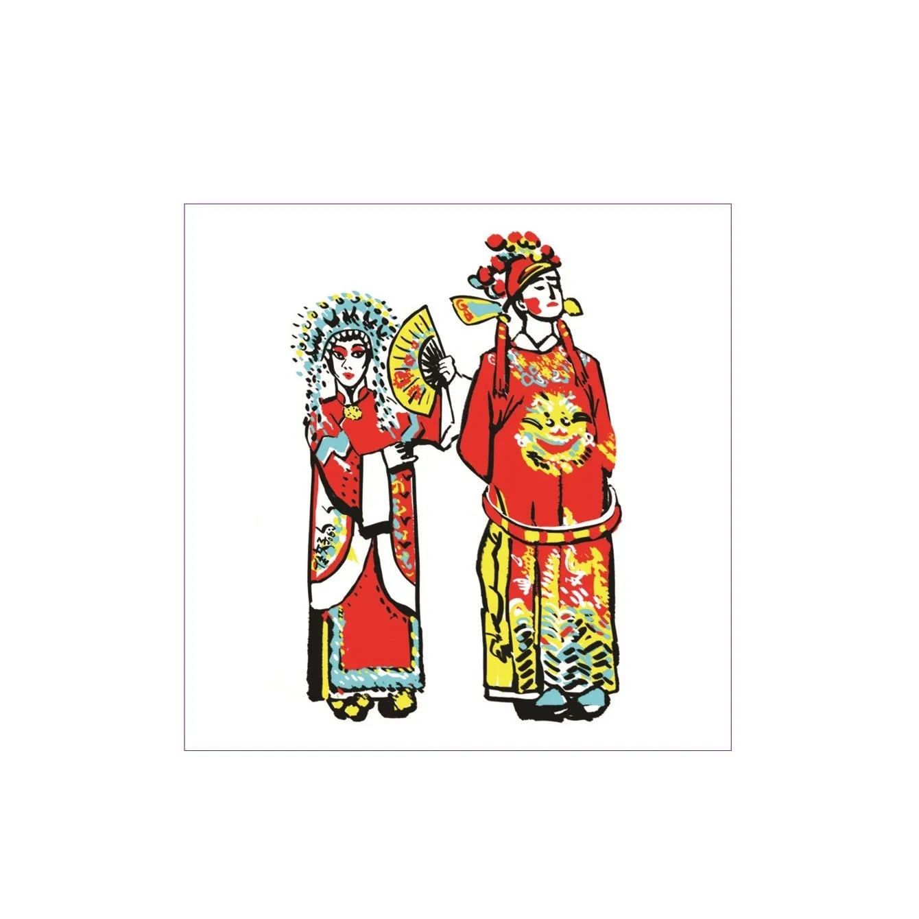Hong Kong Scenes Greeting Card, Set of 8