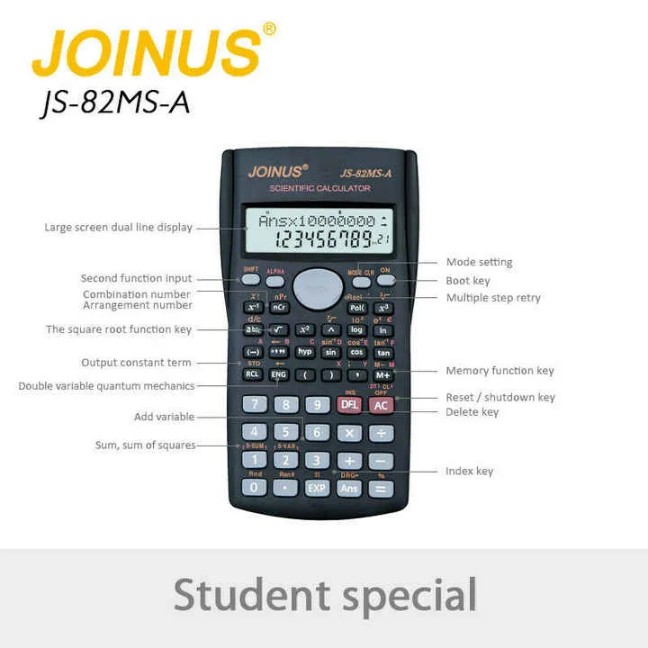 JOINUS Scientific Calculator Electronic-آلة حاسبة علمية