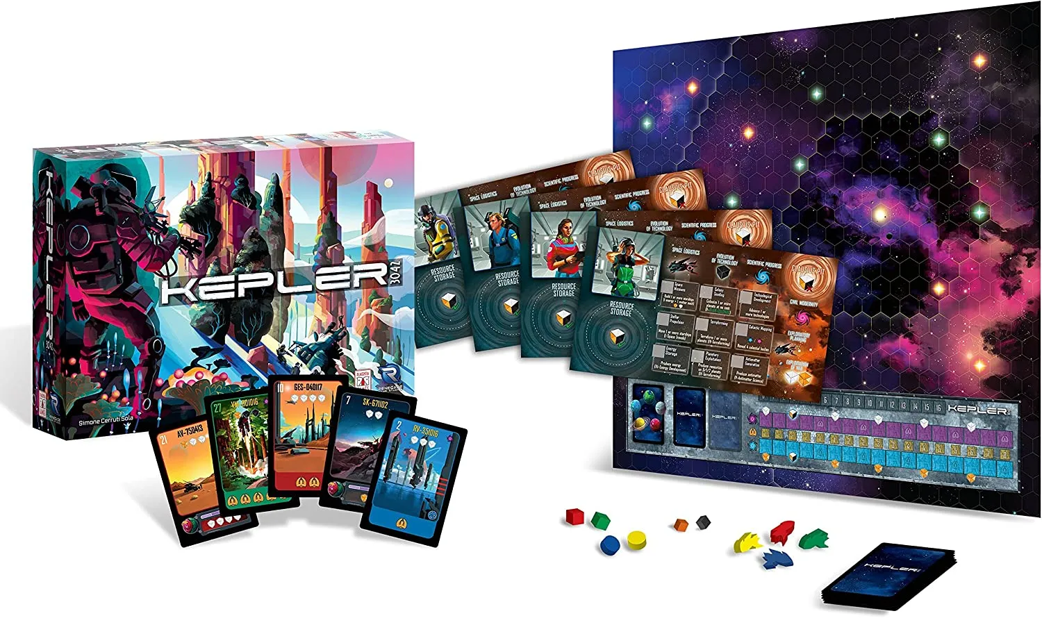 Kepler 3042 Board Game