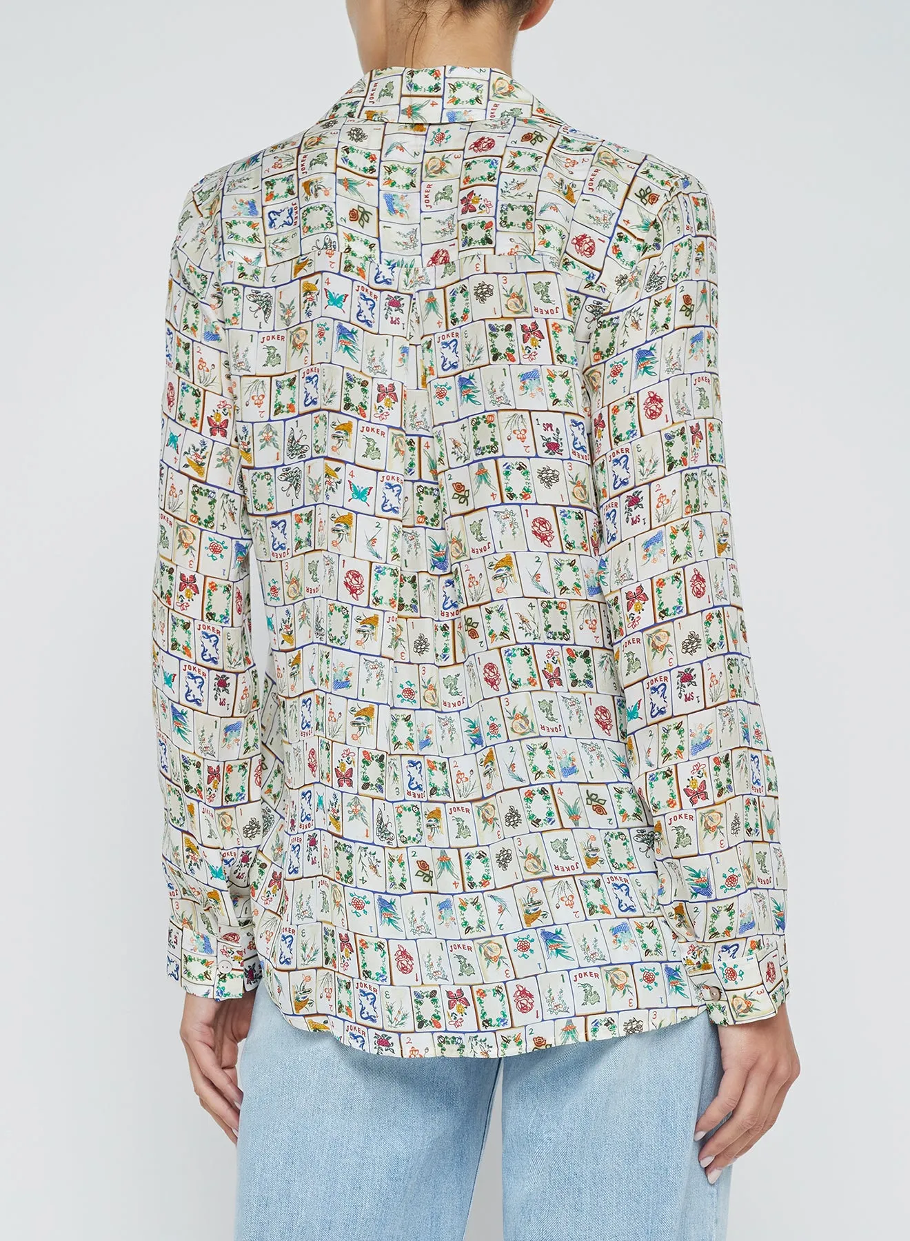L'AGENCE Nina L/S Blouse