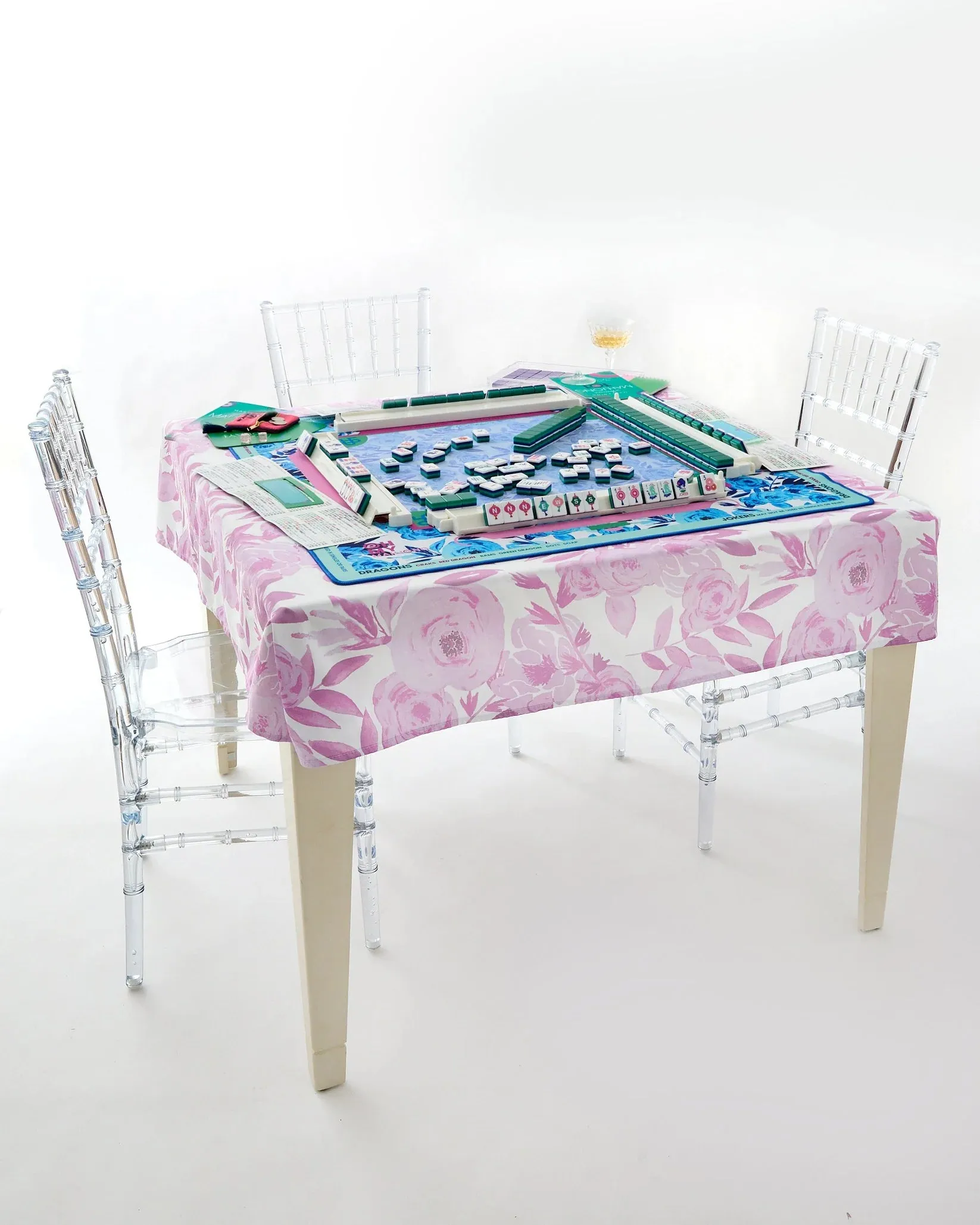 lavender lux instructional tablecloth