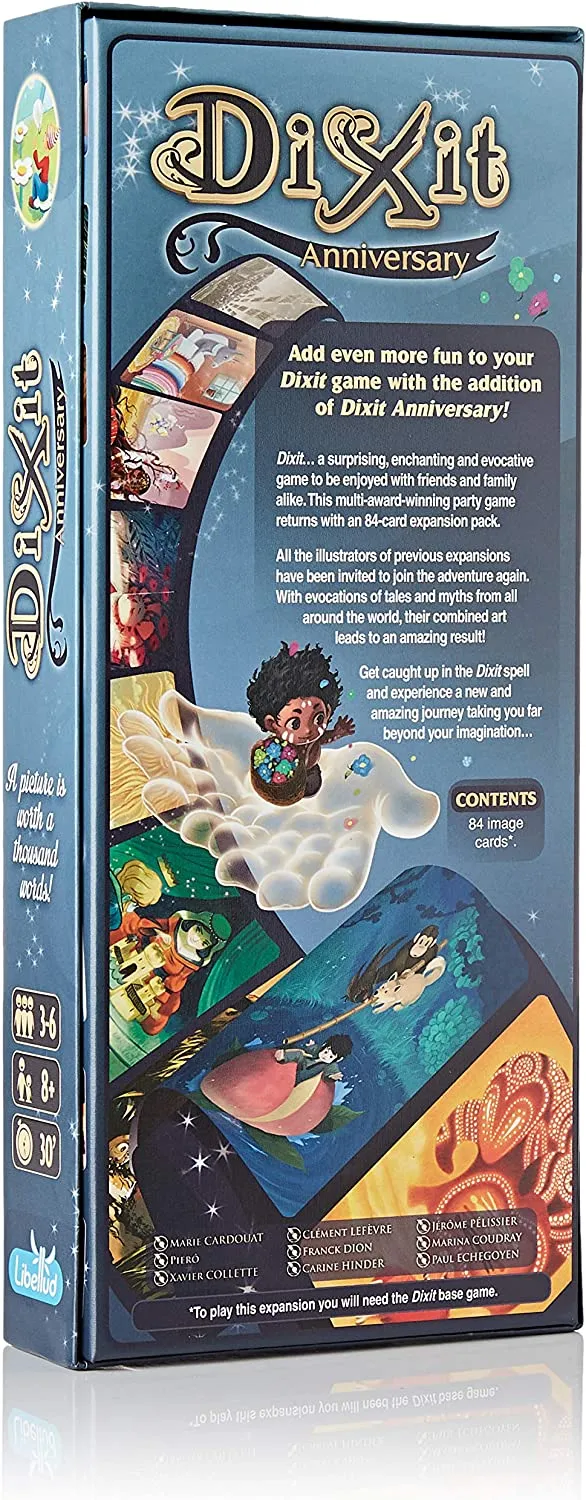 Libellud ASMDIX11EN2 Dixit 10th Anniversary Expansion Mixed Colours