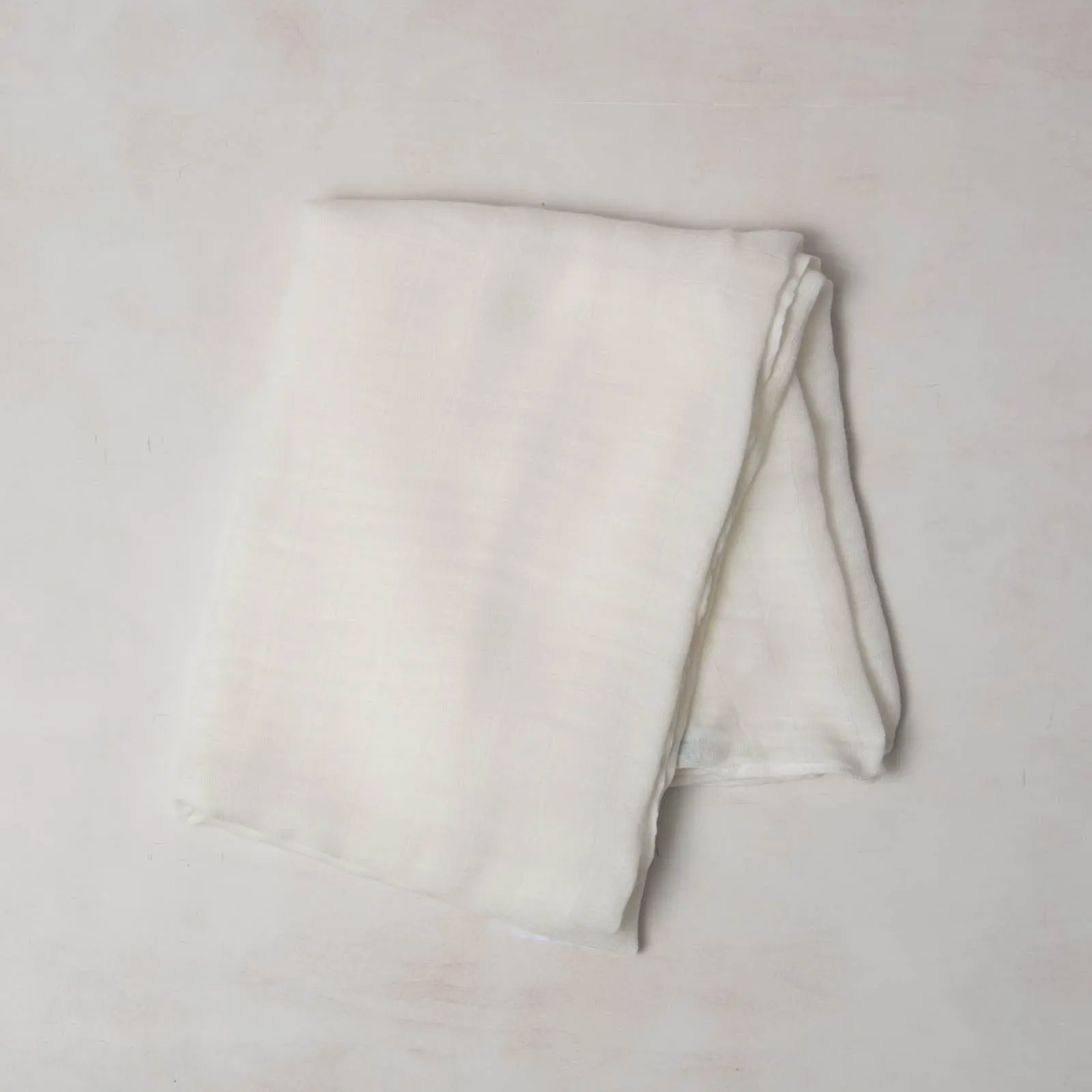 Little Unicorn Deluxe Muslin Swaddle Blanket Set | Plain White