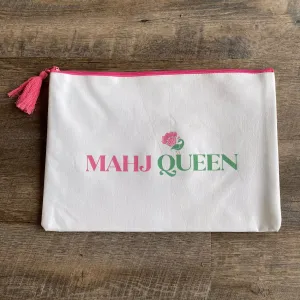 Mahj Queen - Mahjong Game Tile Storage and Accessory Multipurpose Pouch