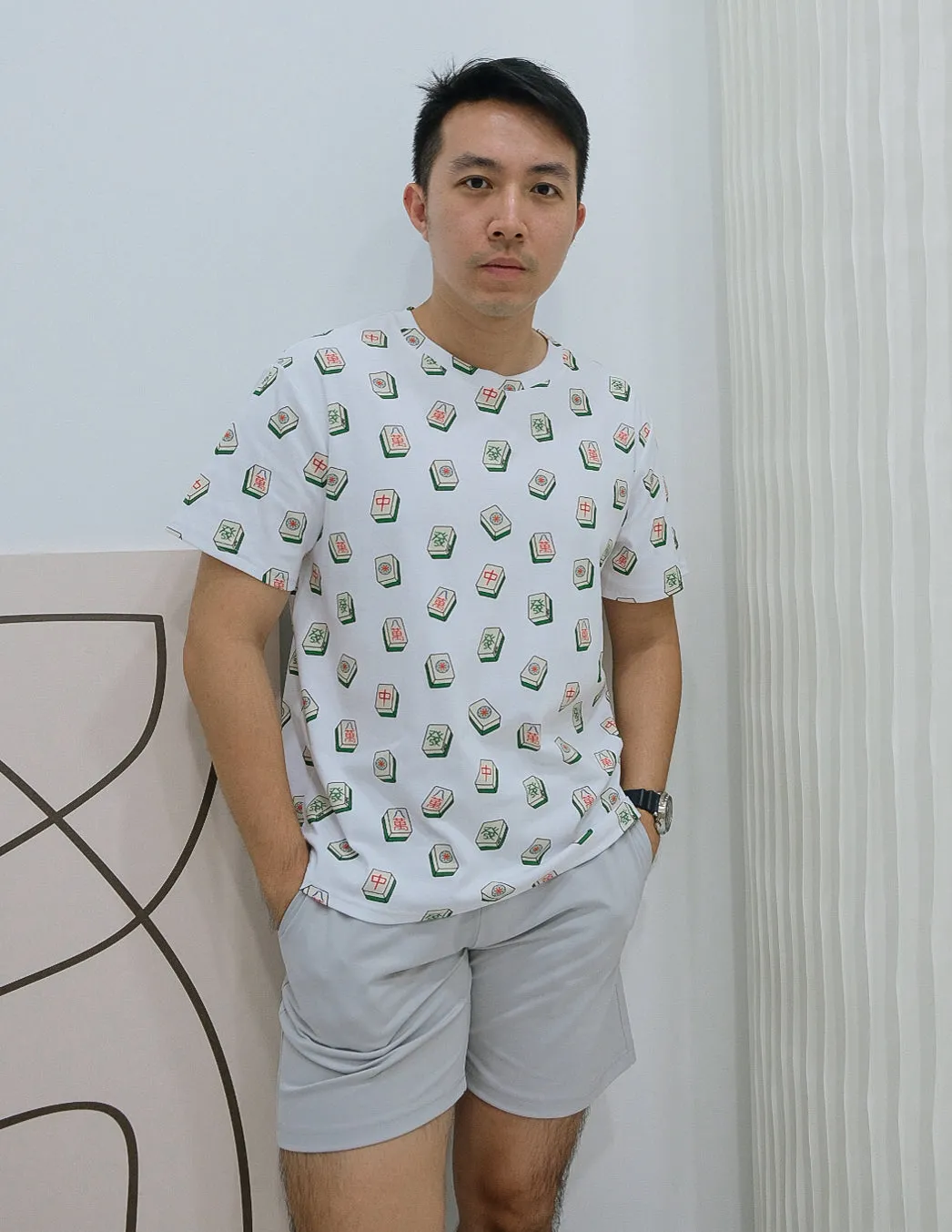 Mahjong Adult Tee