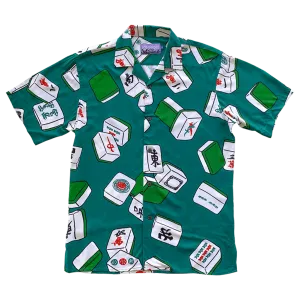 Mahjong Mayhem Aloha Shirt