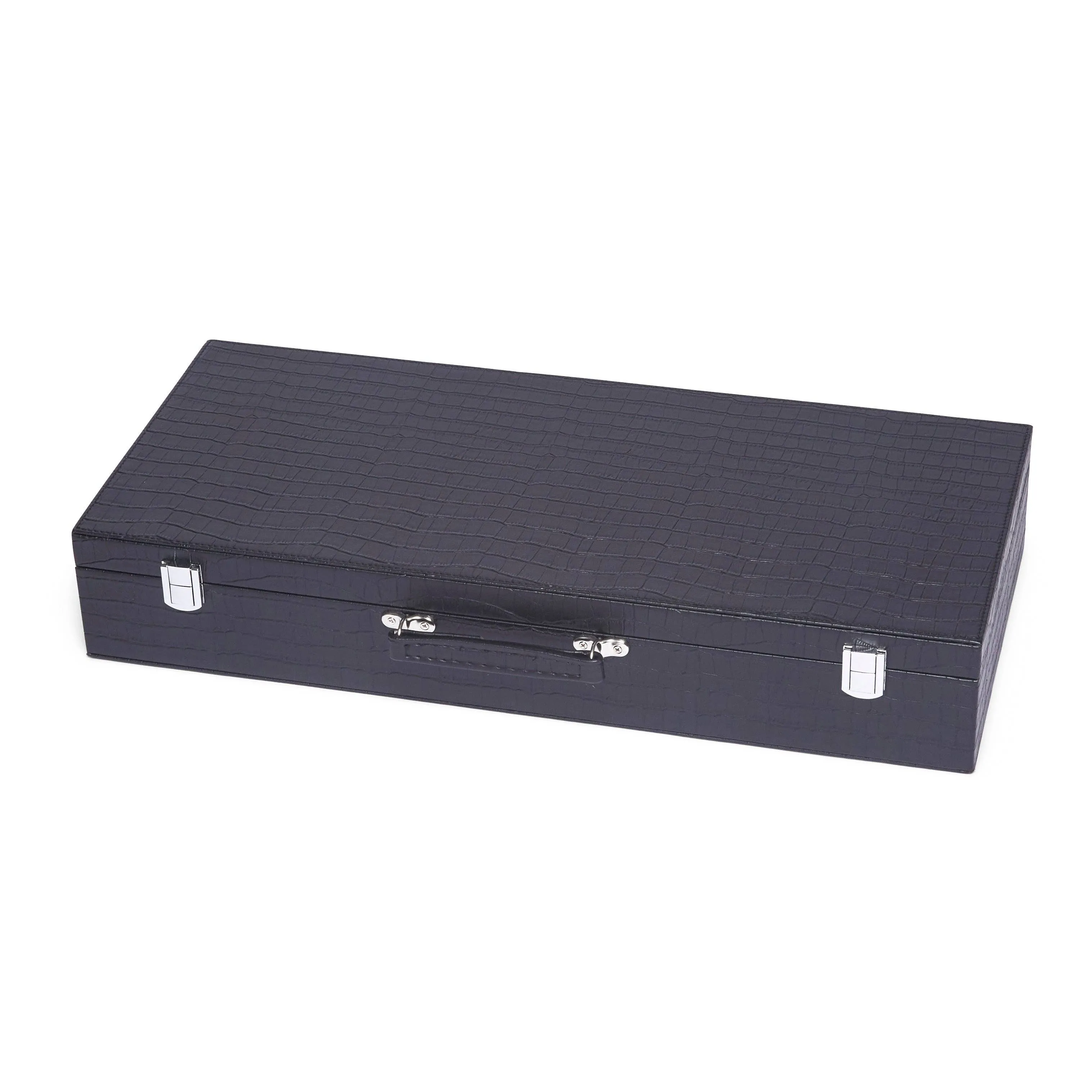 Mahjong Set: Black Croc-2782