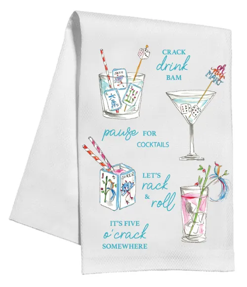Mahjong Tea Towels