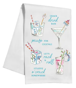 Mahjong Tea Towels