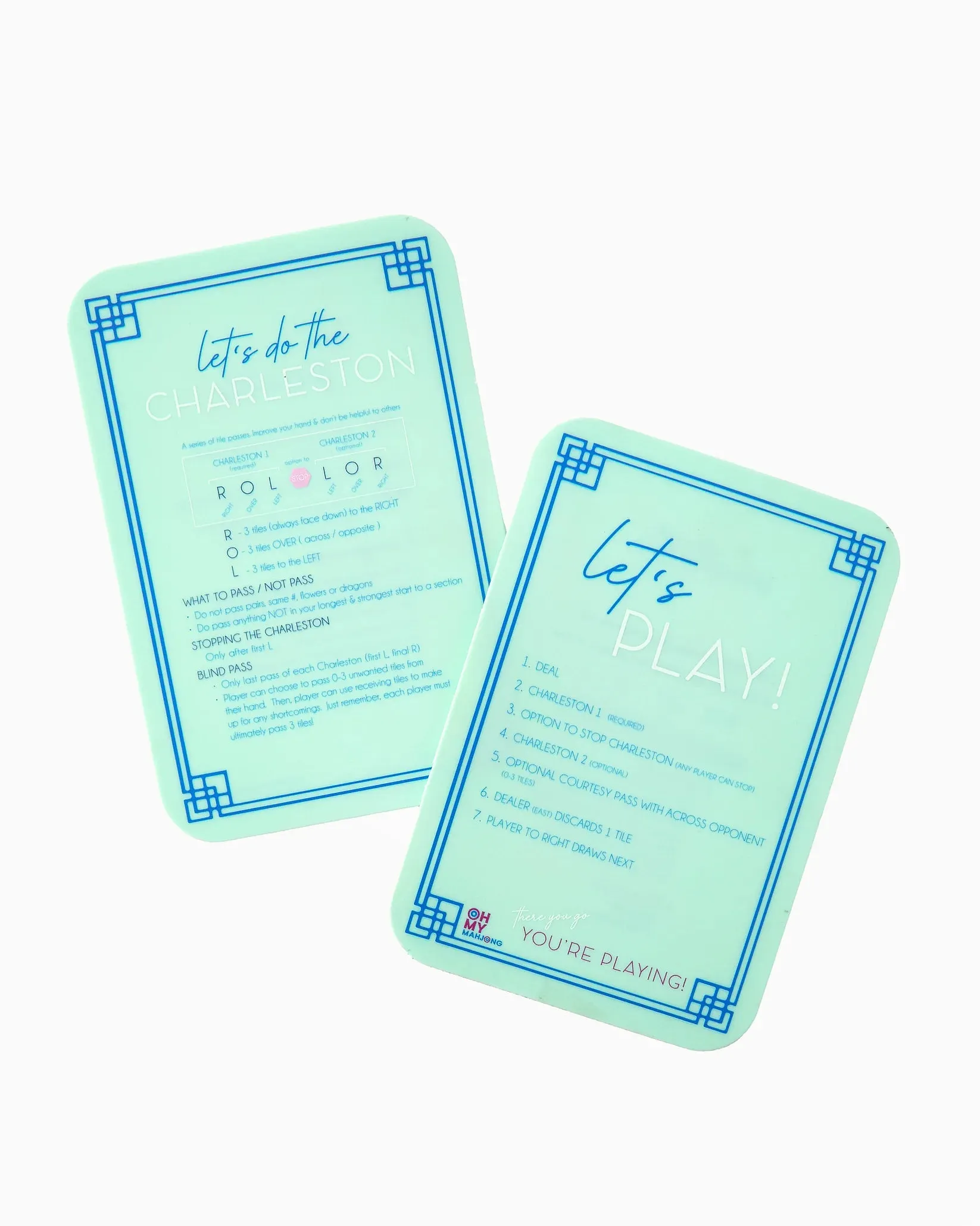 mahjong tile shufflers