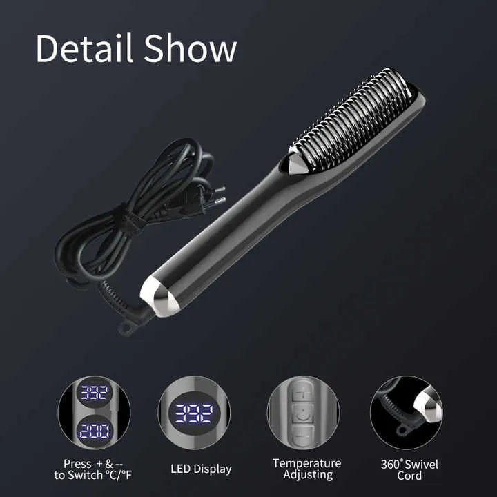 New Style Electronic Tool Hair Straightener Salon Hair. أداة فرد الشعر الإلكترونية الجديدة لصالونات تصفيف الشعر مجموعة