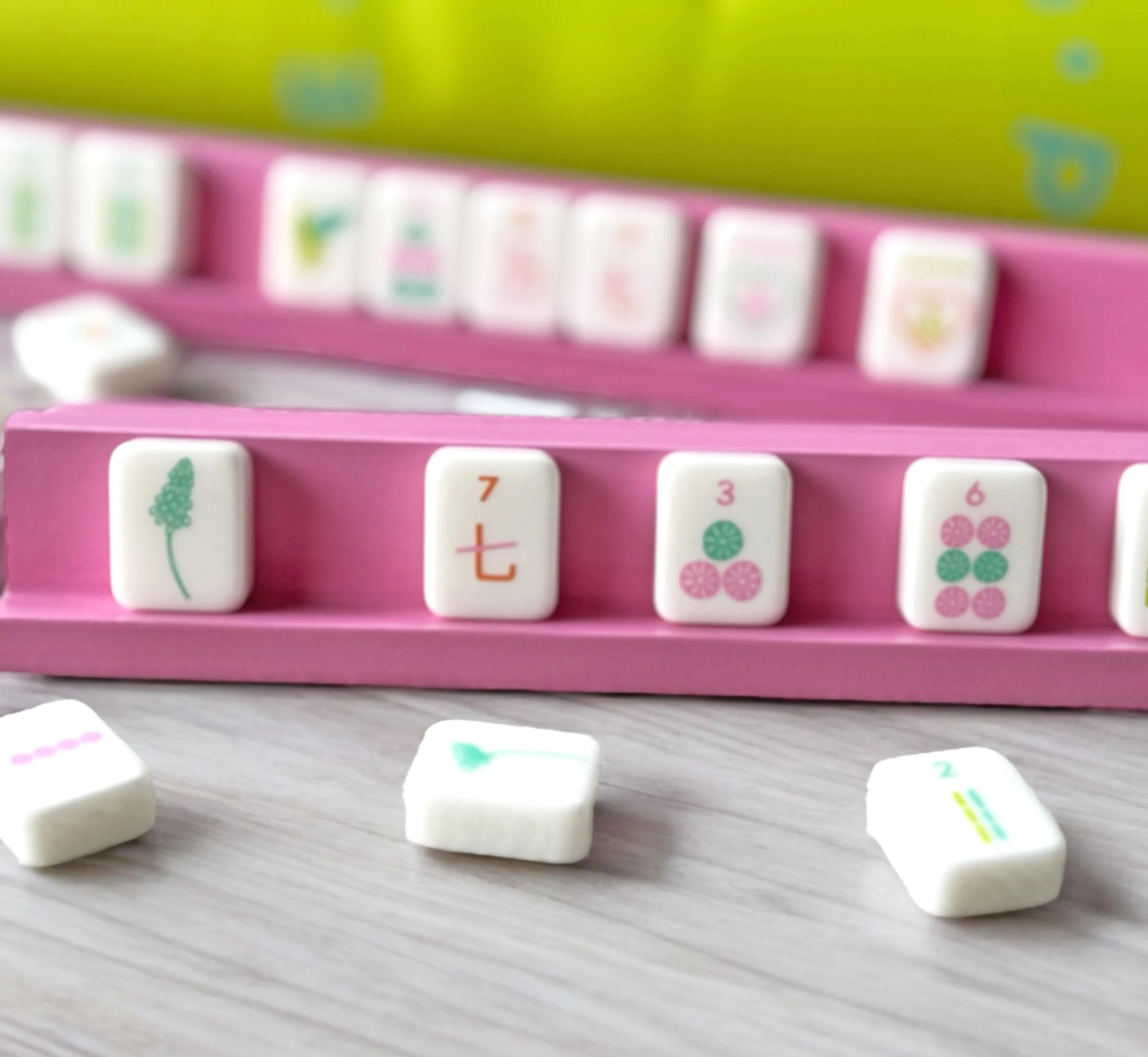 OG Travel Mahjong Set - White Tiles