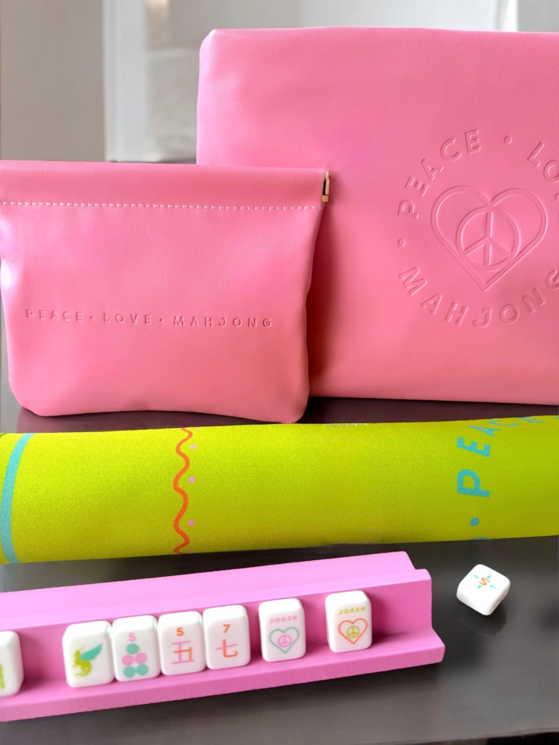 OG Travel Mahjong Set - White Tiles
