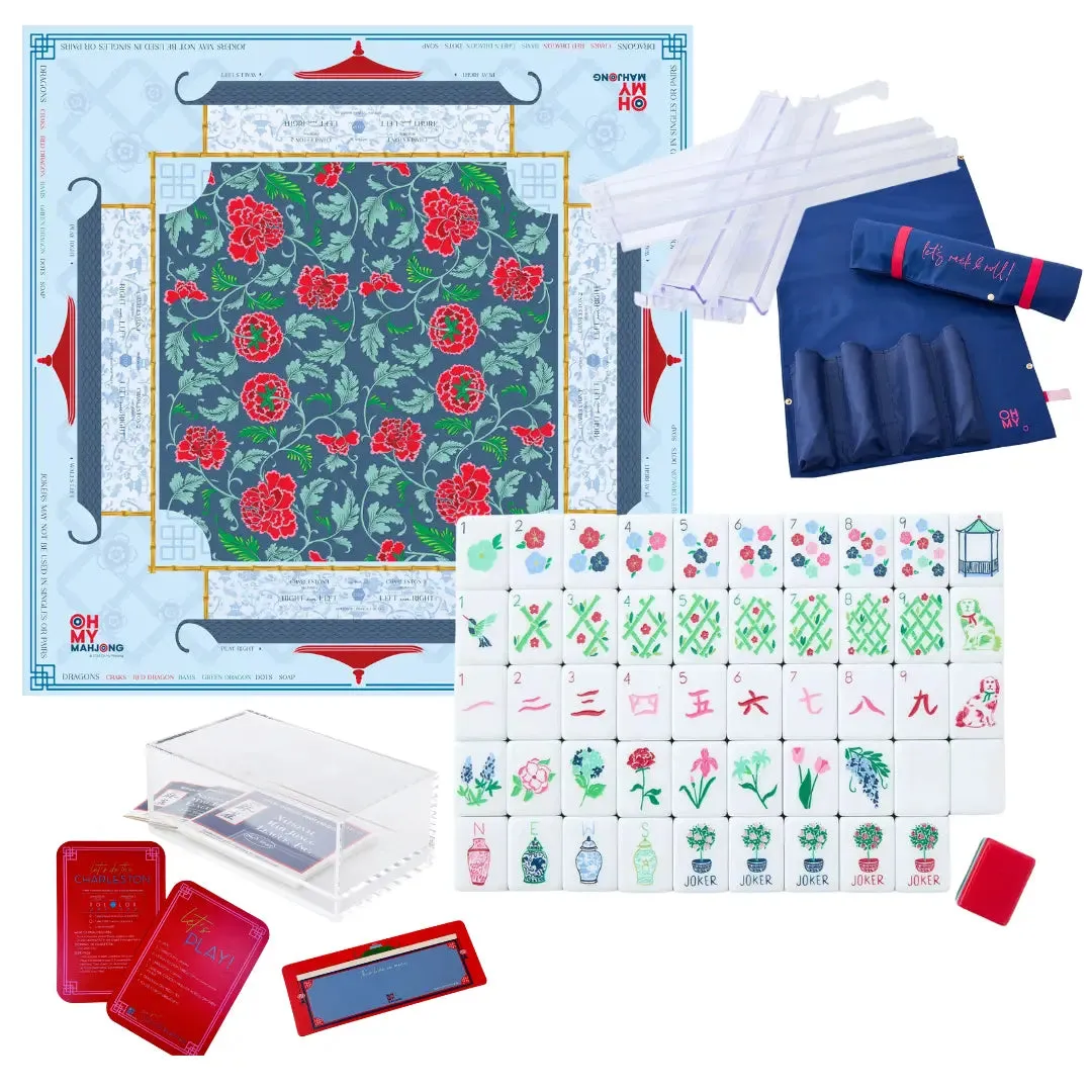 Oh My Mahjong Nantucket Mahjong Deluxe Set
