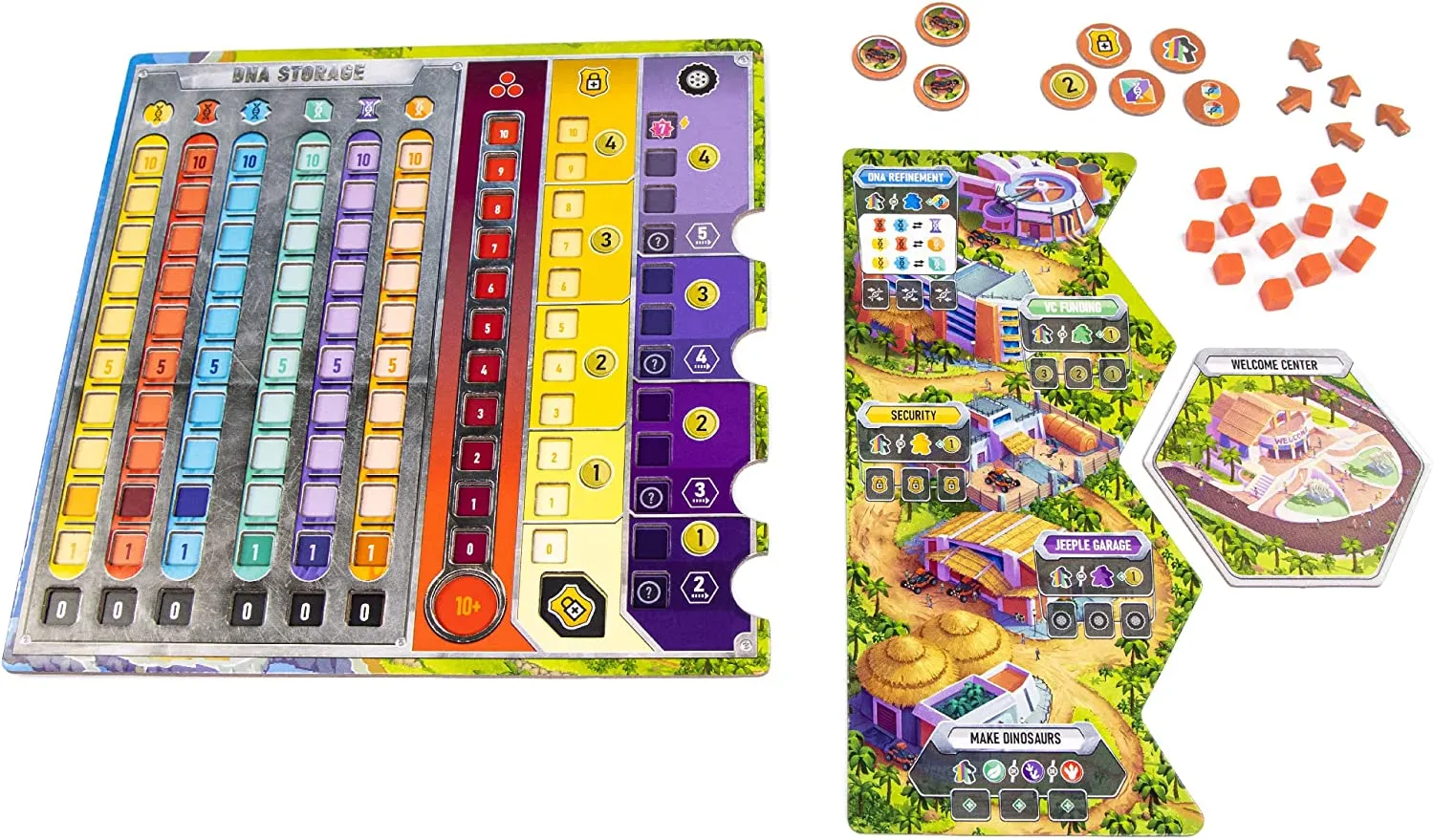 PANDASAURUS  BOARD GAME-DINOSAUR WORLD