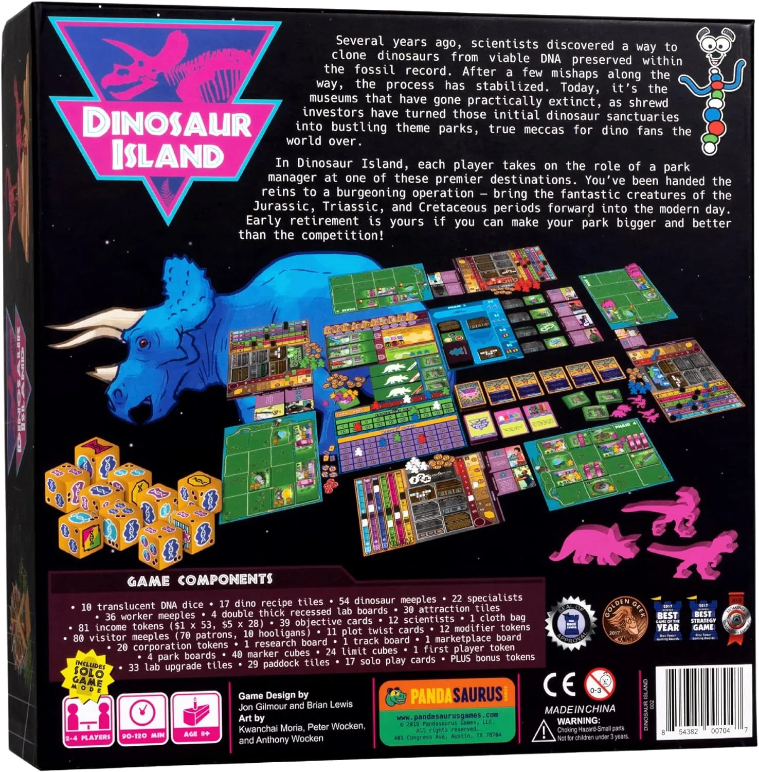 Pandasaurus Games Dinosaur Island