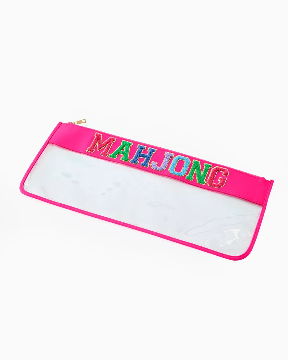 Pink Mahjong Tile Bag
