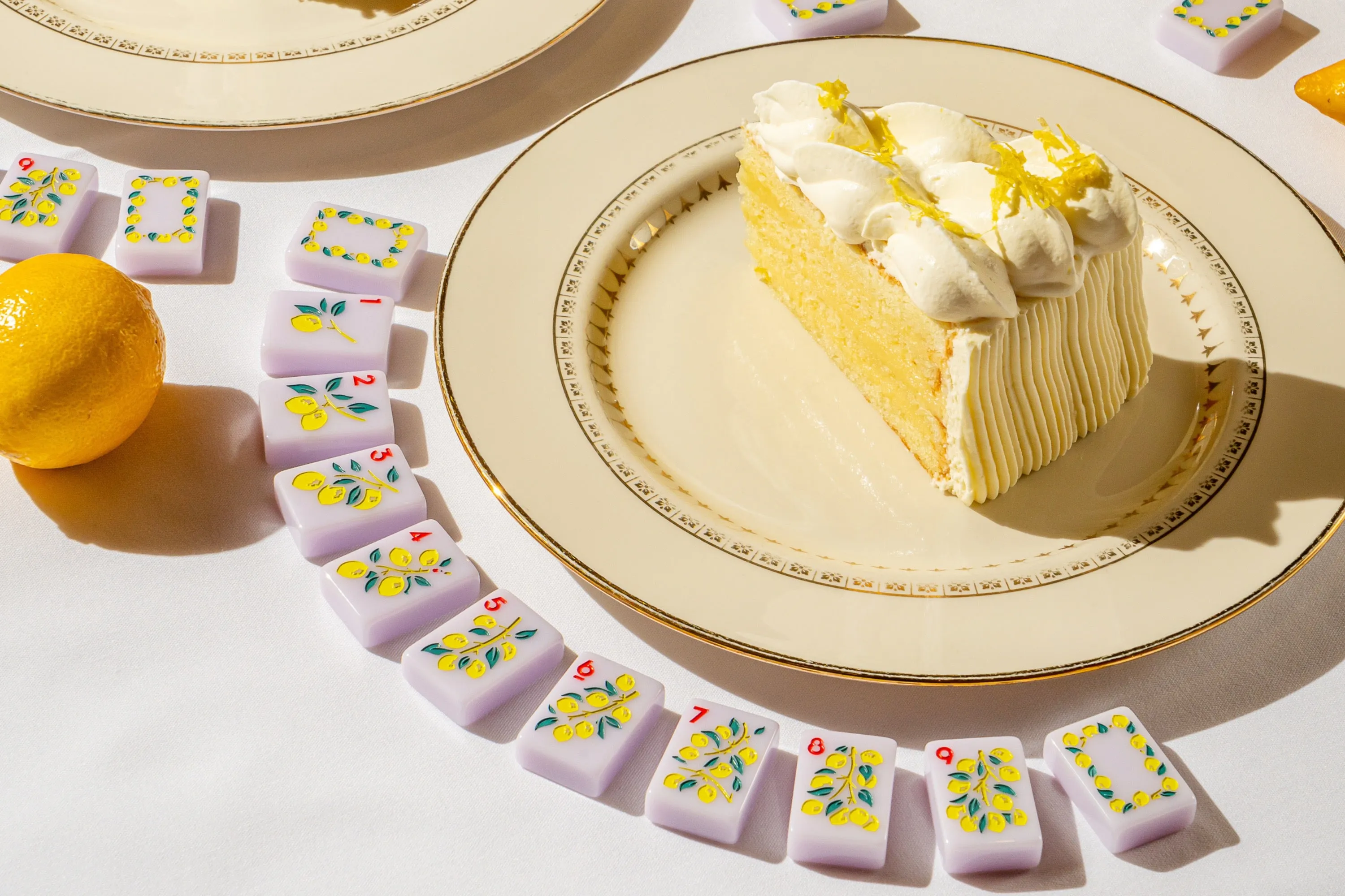 PREORDER: The Foodie Line: Lilac Mahjong Tiles