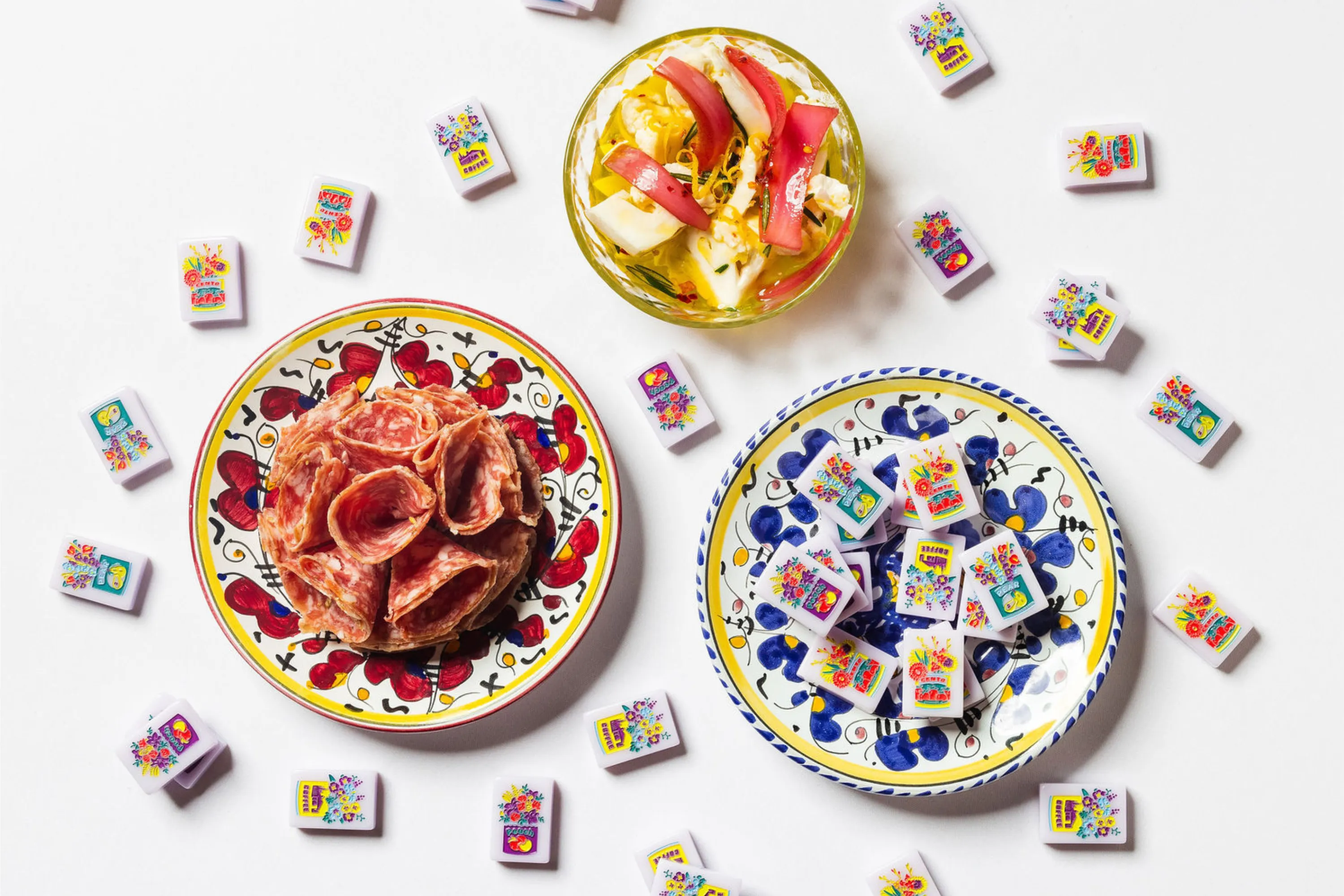 PREORDER: The Foodie Line: Lilac Mahjong Tiles