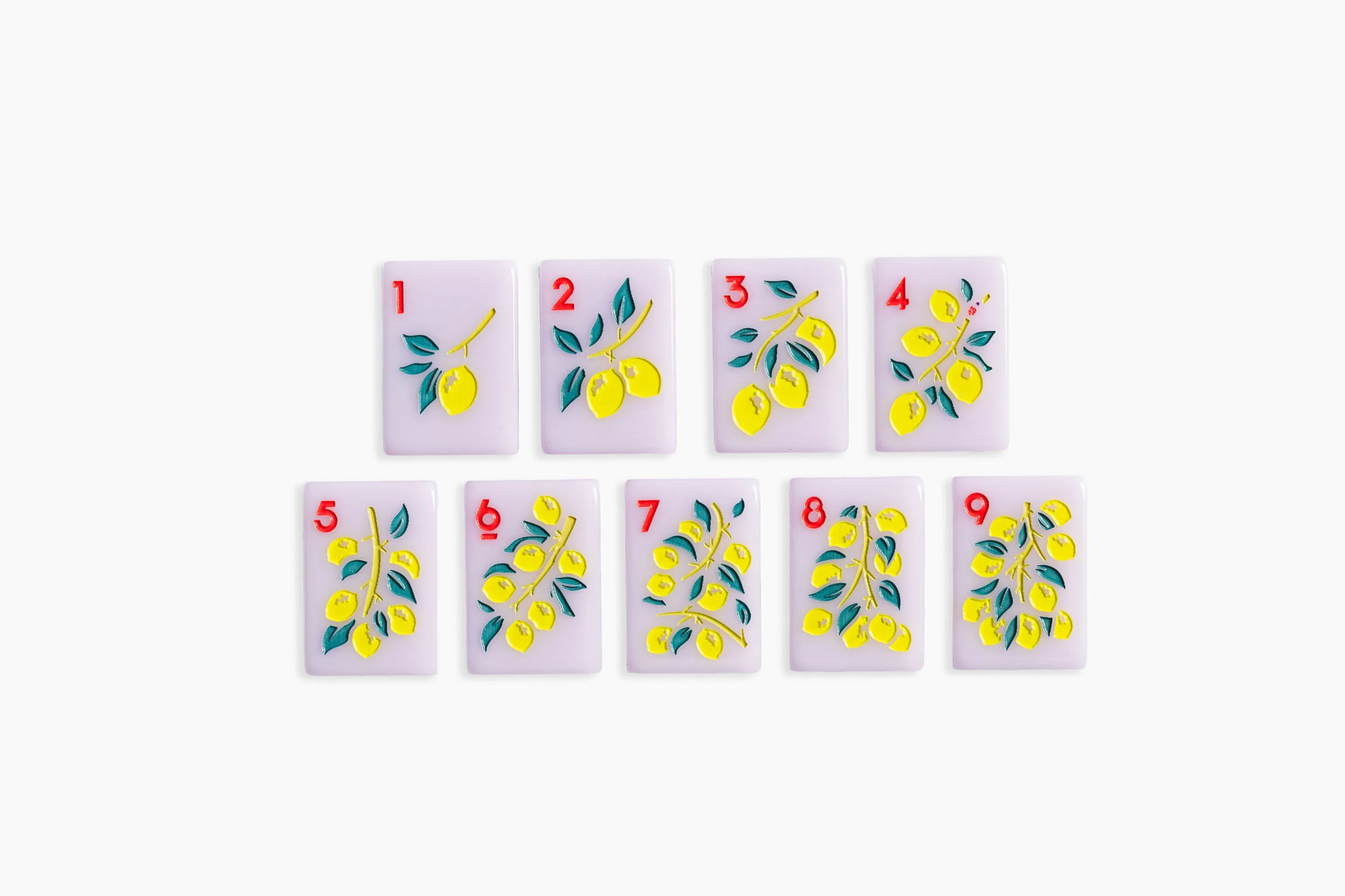 PREORDER: The Foodie Line: Lilac Mahjong Tiles