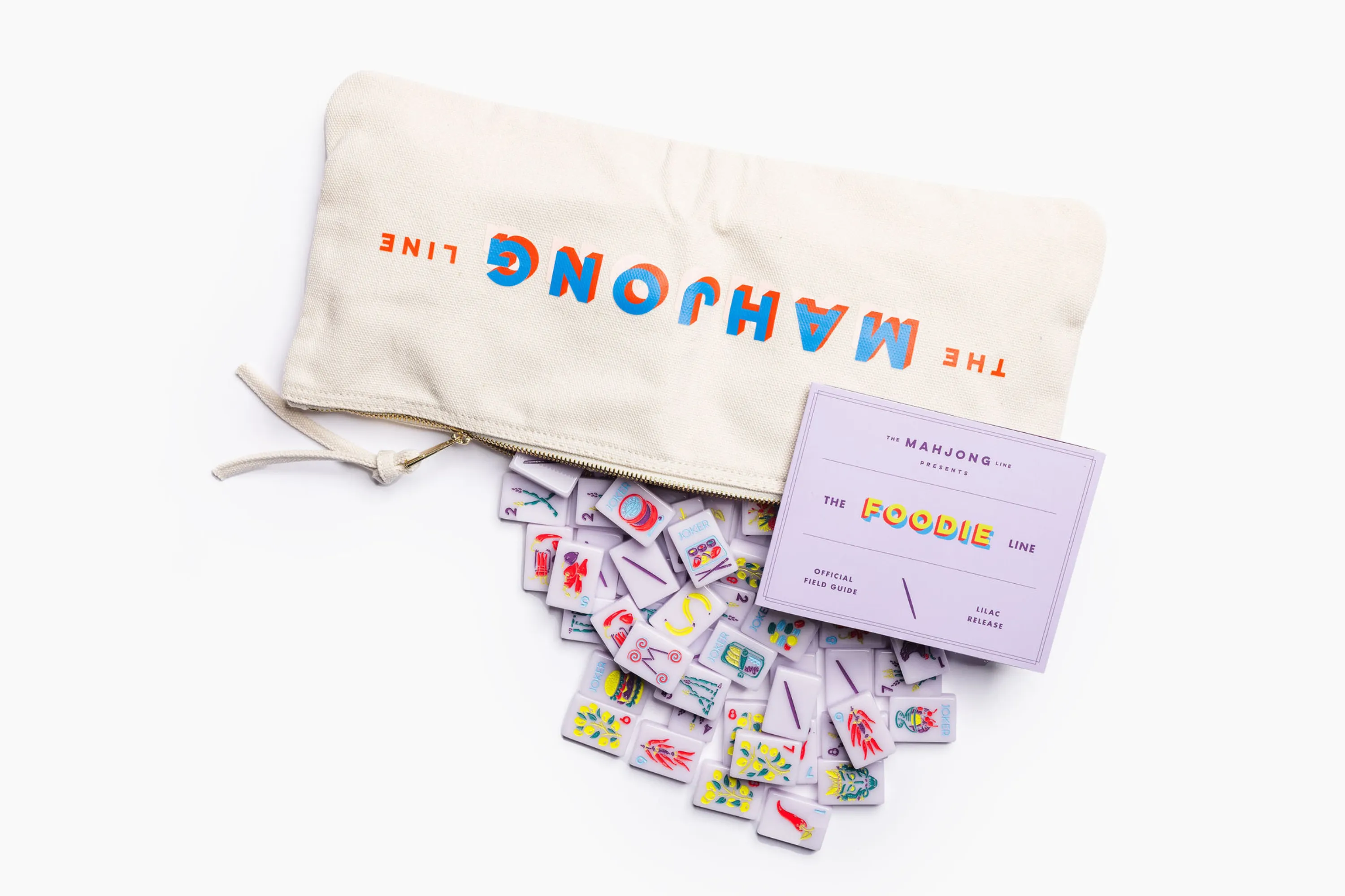 PREORDER: The Foodie Line: Lilac Mahjong Tiles