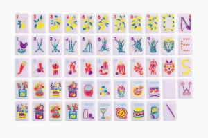 PREORDER: The Foodie Line: Lilac Mahjong Tiles