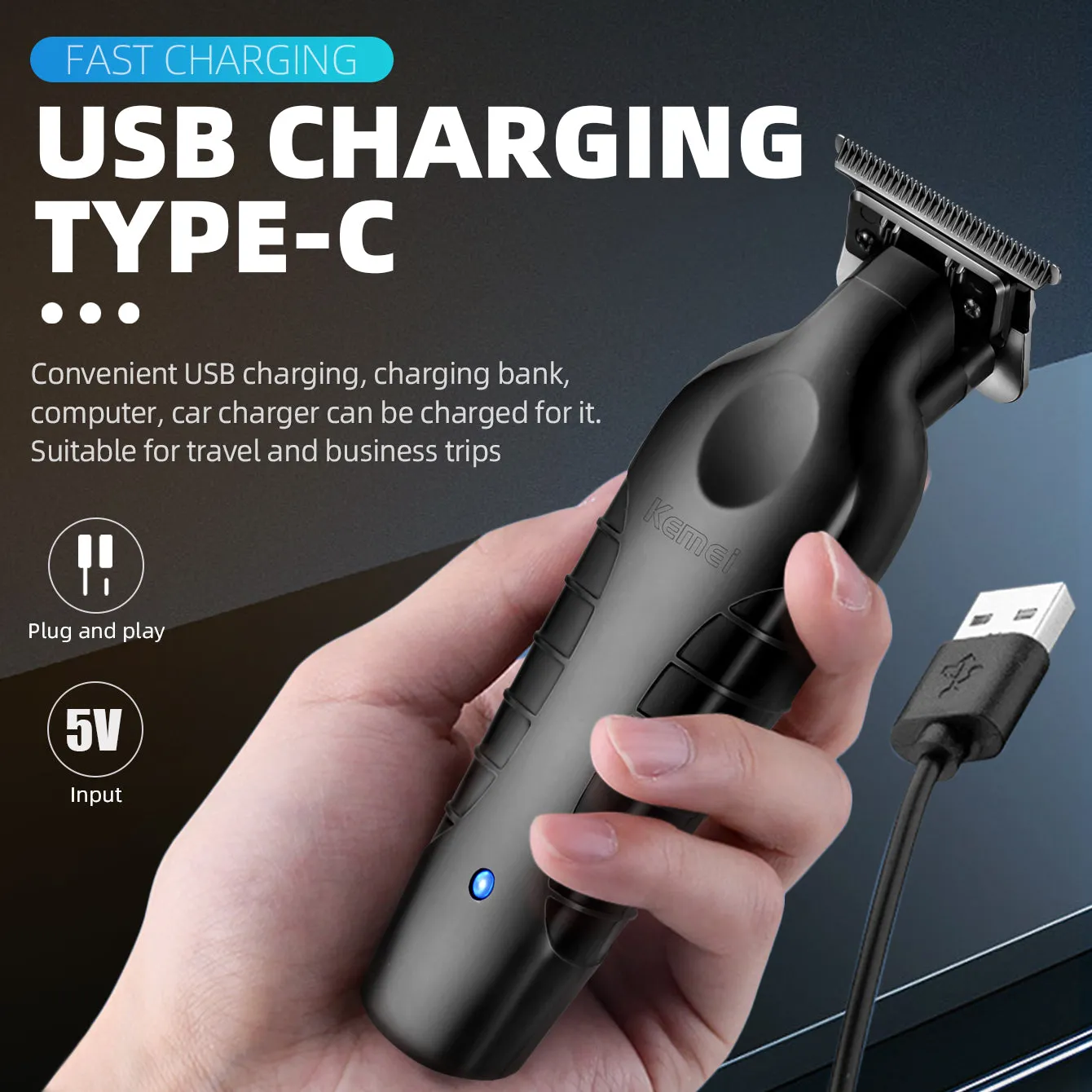 Professional Cordless Beard & Hair Trimmer