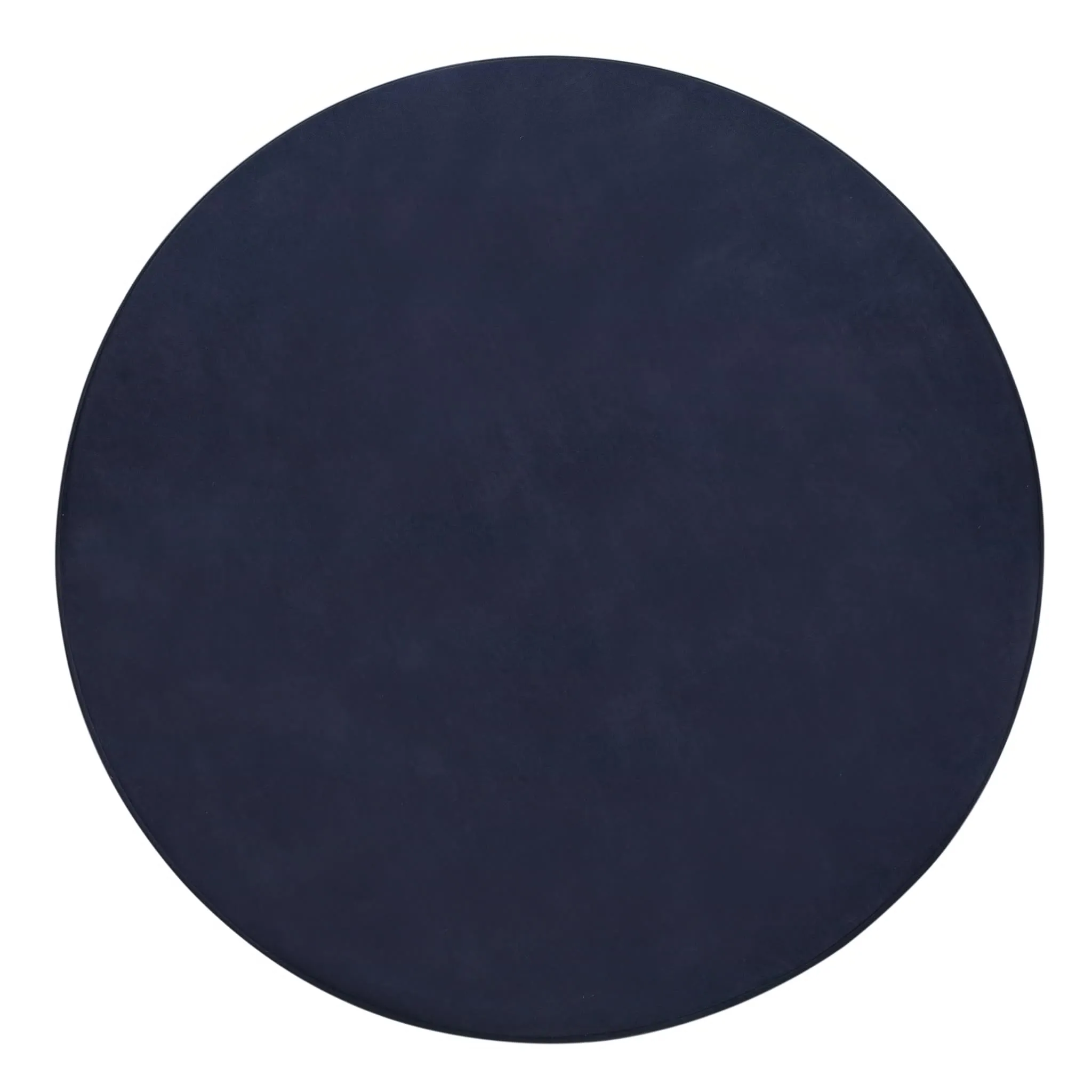 Professional Grade Blue Round Table Cover for Card Games, Mahjong, Board Games, Domino Games, and More - 61.2"