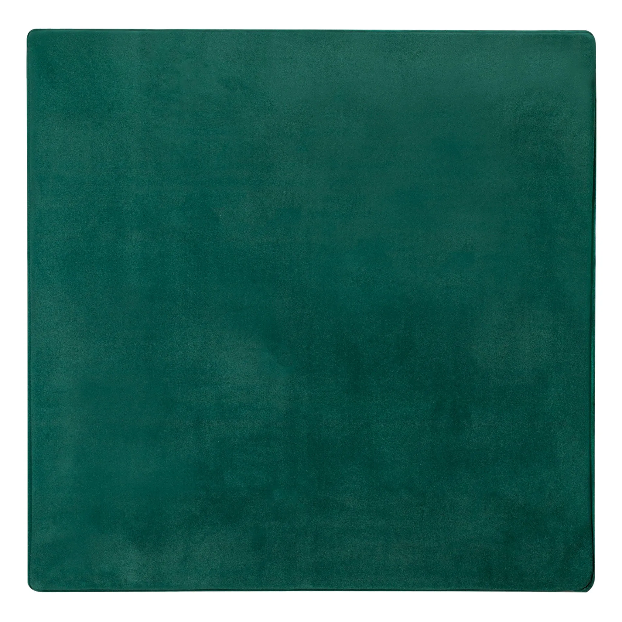 Professional Grade Green Square Table Cover for Card Games, Mahjong, Board Games, Domino Games, and More - 36"