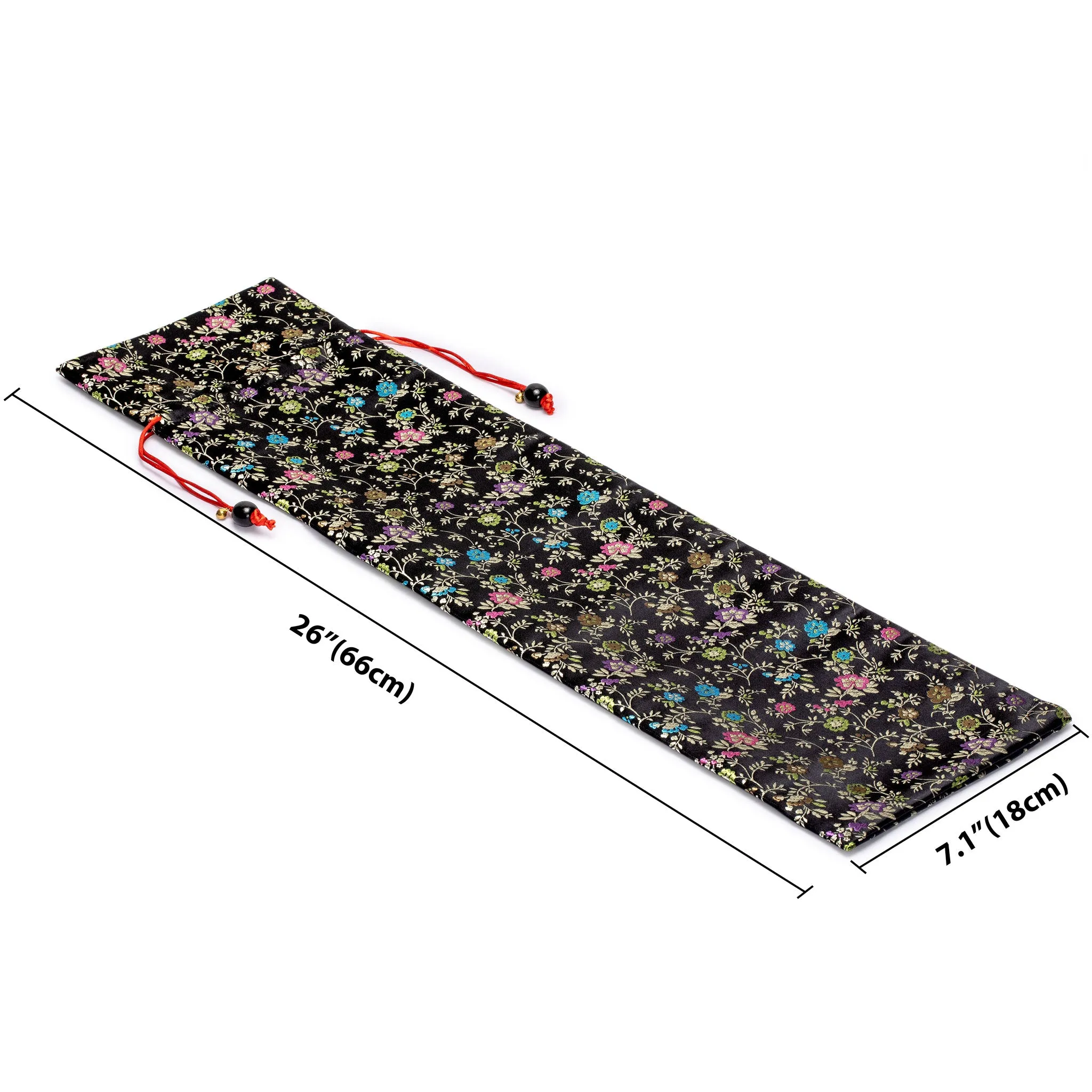 Protective Sleeve for Mahjong Racks and Pushers - Floral - 26 Inches