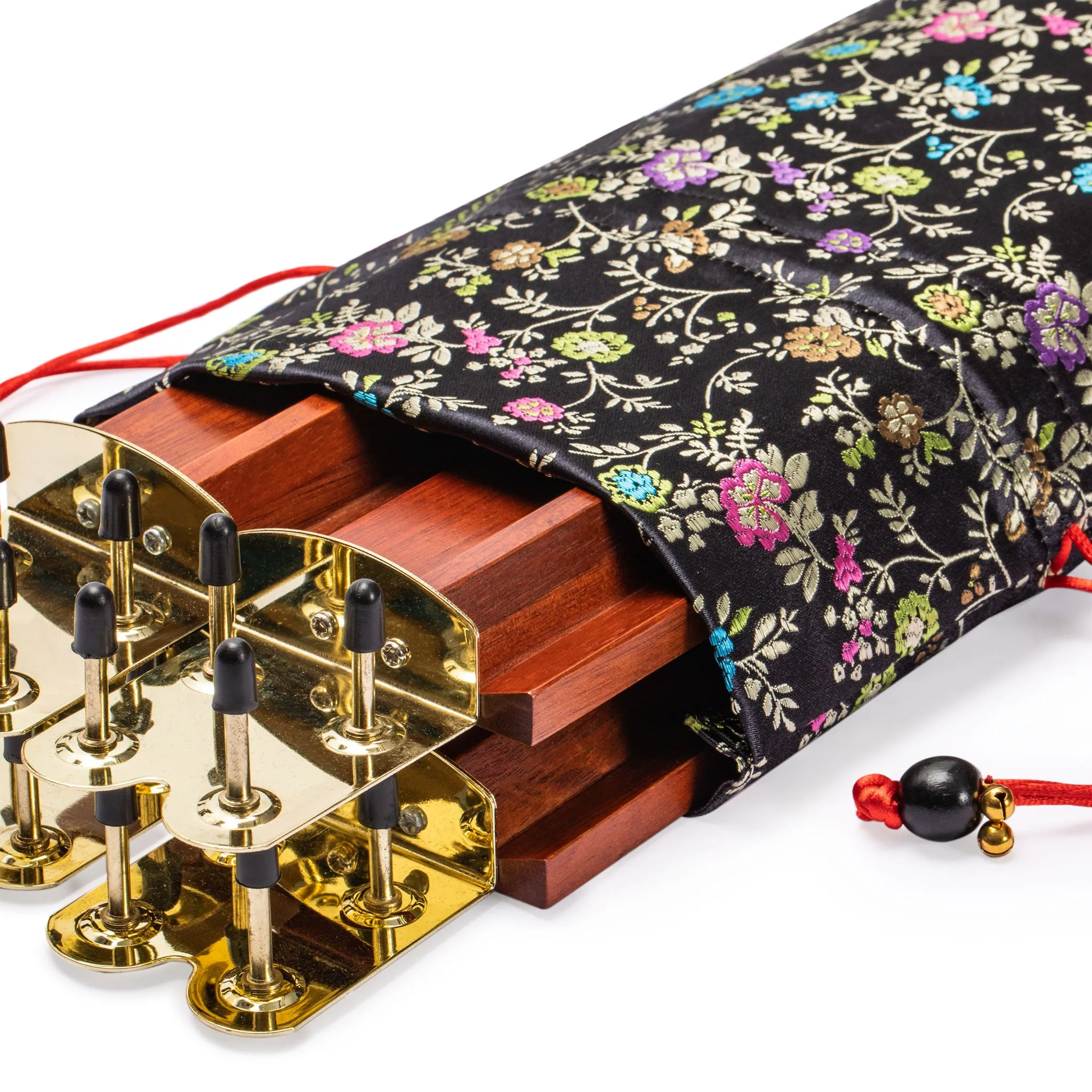 Protective Sleeve for Mahjong Racks and Pushers - Floral - 26 Inches