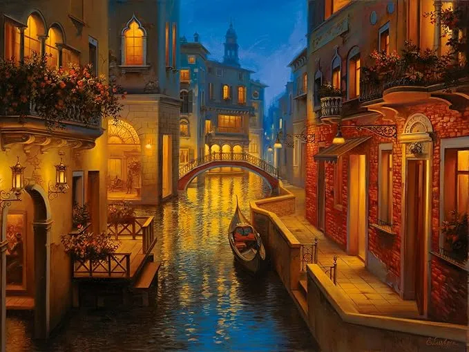 Ravensburger Waters of Venice Jigsaw Puzzle (1500-Piece),16308