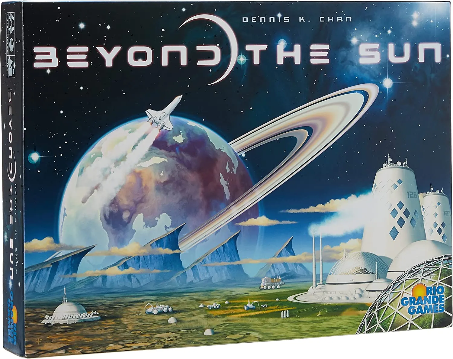 Rio Grande Games Beyond The Sun Strategy Board Game for 2-4 Players, Ages 14 