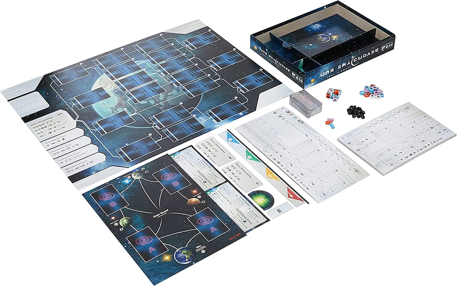 Rio Grande Games Beyond The Sun Strategy Board Game for 2-4 Players, Ages 14 