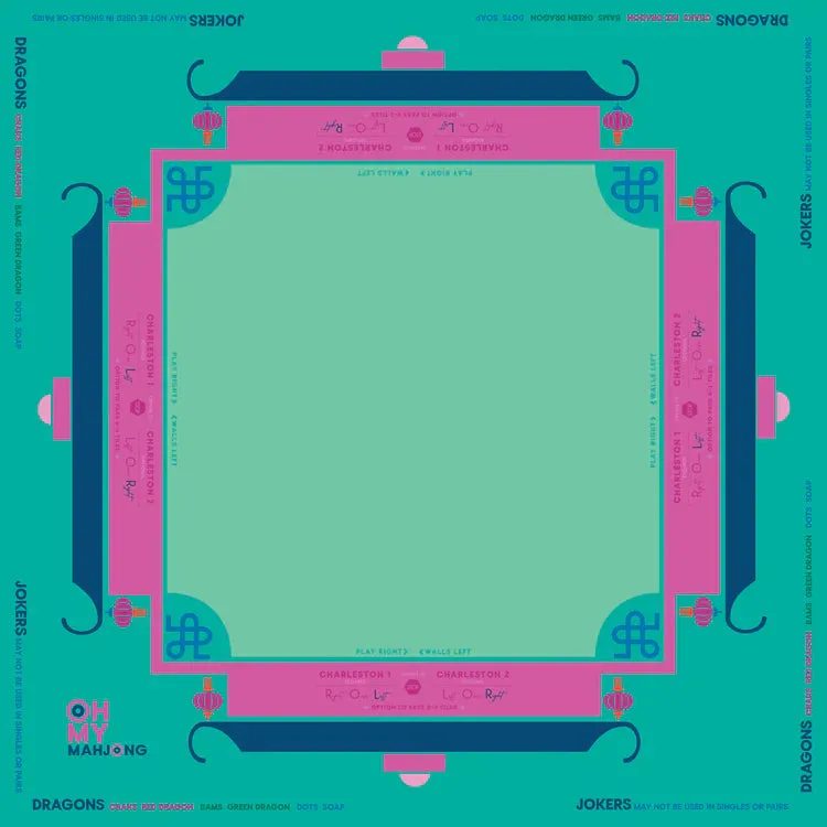 Shangri-La Mahjong Mat