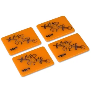 Standard Yakitori Marker Tiles - Set of 4