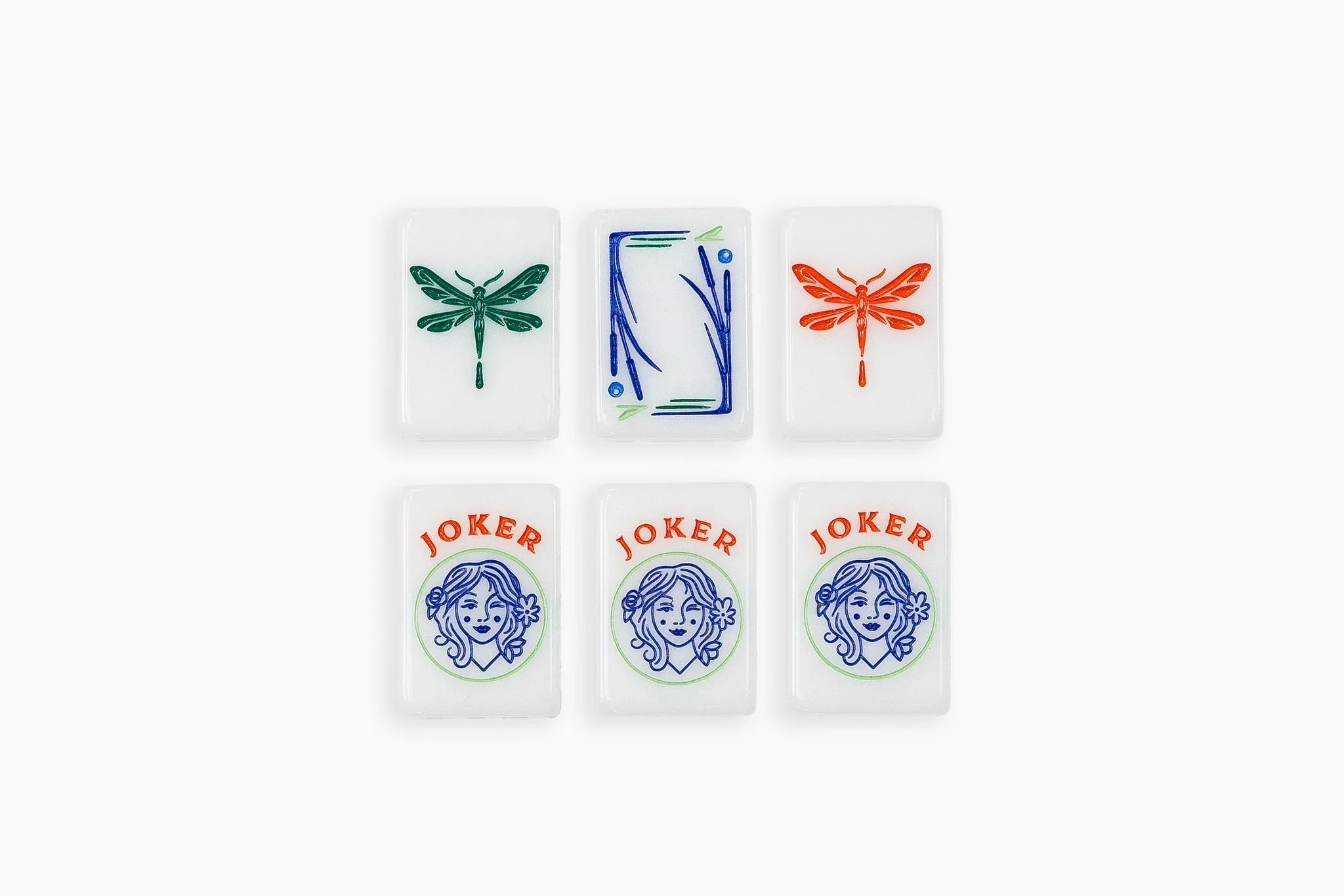 The Botanical Line: Newport Mahjong Tiles