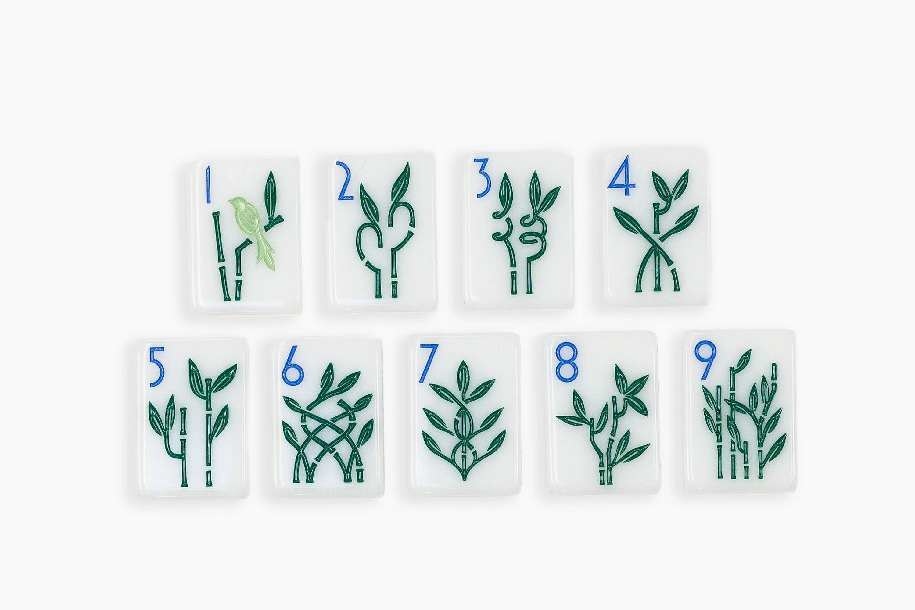The Botanical Line: Newport Mahjong Tiles