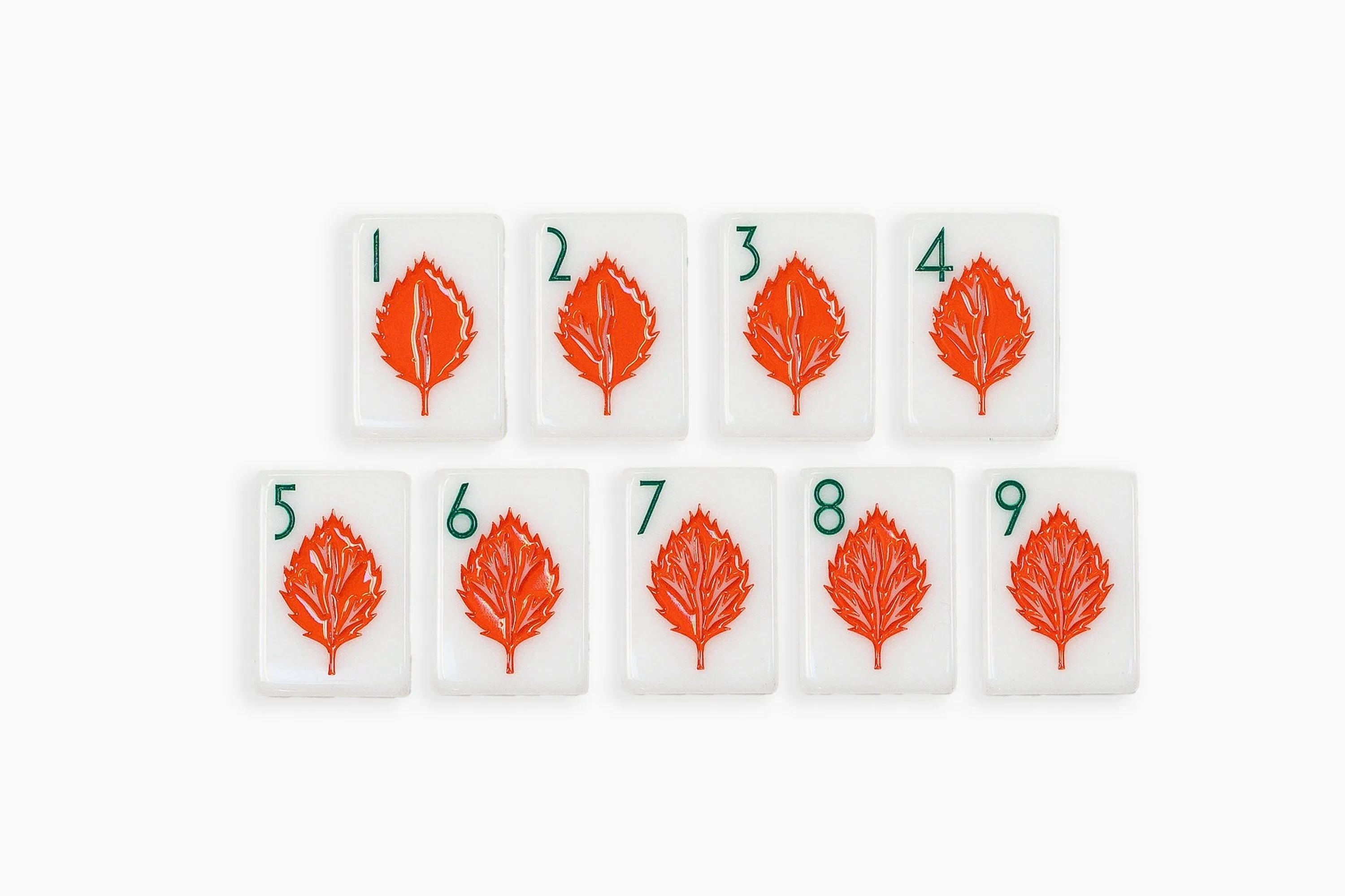 The Botanical Line: Newport Mahjong Tiles