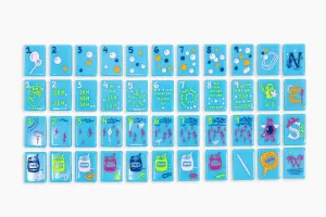The Cheeky Line: Electric Blue Mahjong Tiles